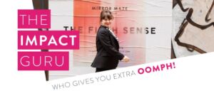 Text The Impact Guru who gives extra Oomph picture of Esther Stanhope